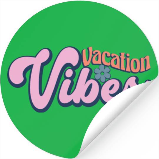 Summer Vibes Stickers