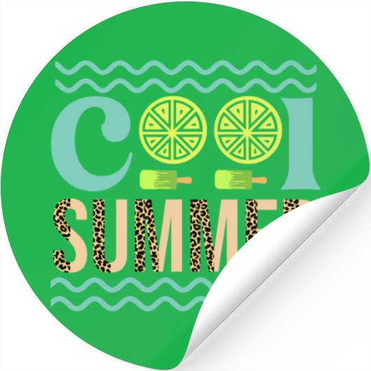 Cool Summer Stickers