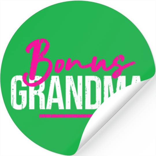 Bonus Grandma Mother'S Day Step Grandma Stickers