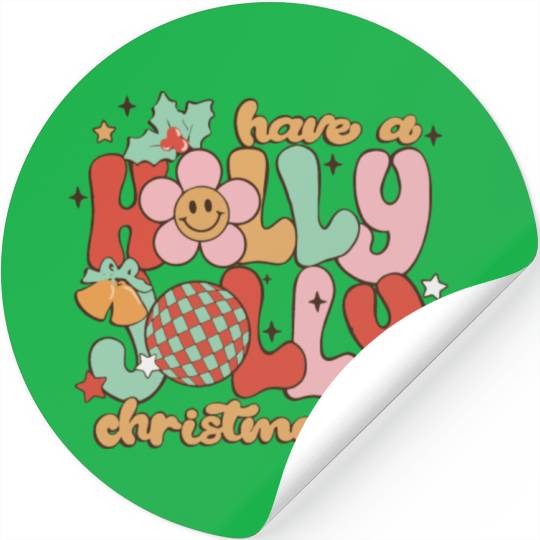 Have A Holly Jolly Christmas Stickers