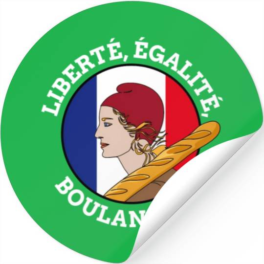 Bastille Day Marianne Of France French Revolution Stickers
