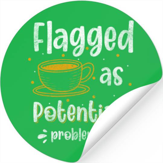 Problem? Fun Black Humor Don't Care Stickers
