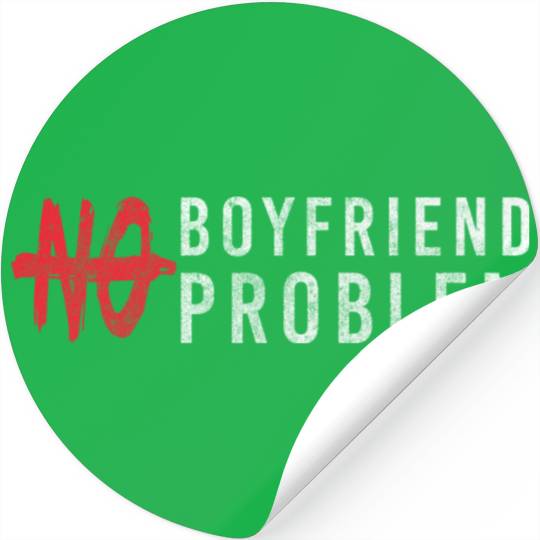 Problem? Solutions Black Humor Don't Care Stickers