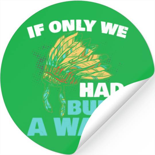 Aboriginal Indians Indigenous Native American Day Stickers