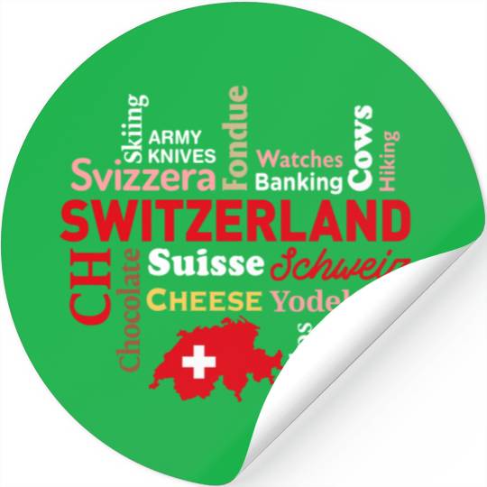 Switzerland Stickers