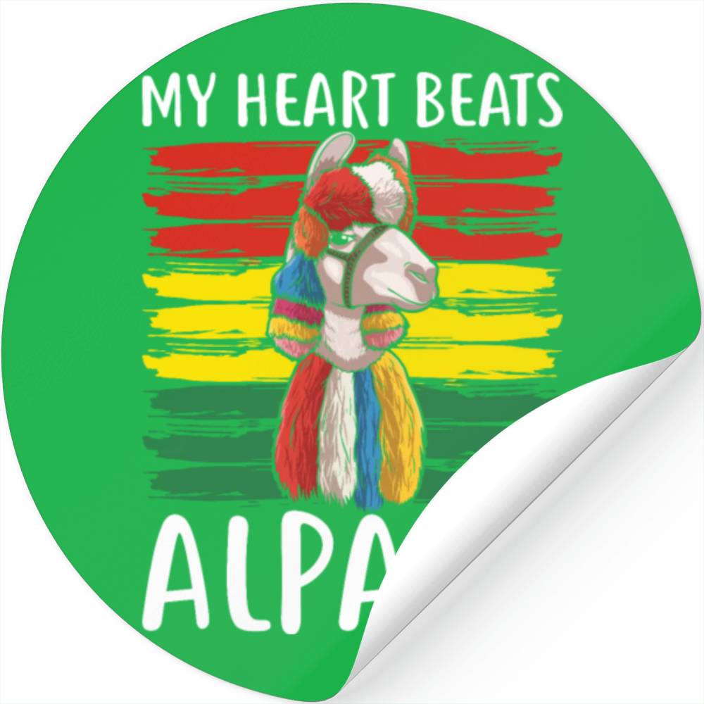 Bolivia Flag Bolivian Alpaca Lover Country South Stickers