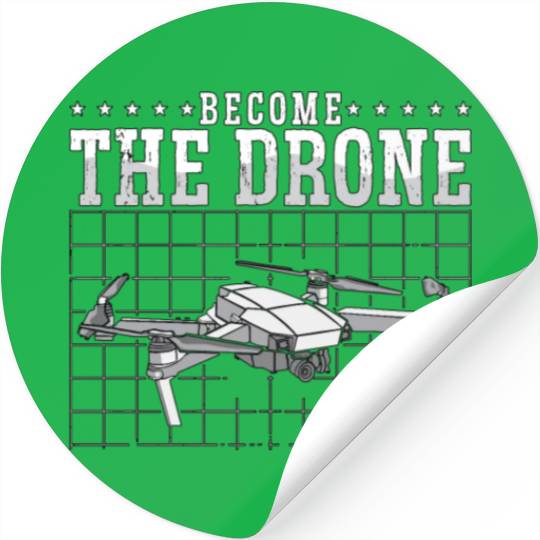 Drone Racing Become The Drone Multicopter Fpv Race Stickers