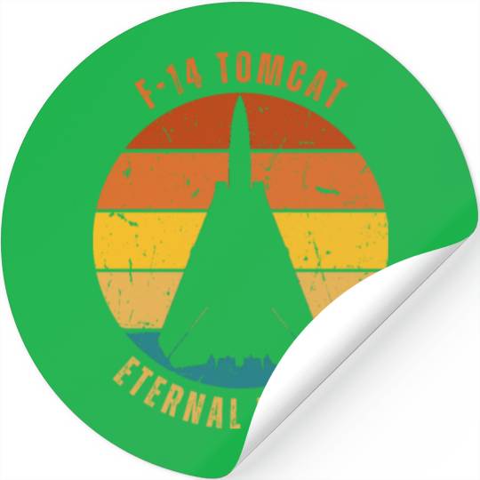 Retro F-14 Tomcat Stickers