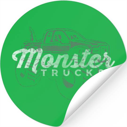 Monster Trucks Big Truck Stickers