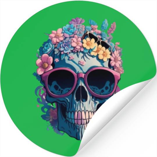 Cool Skull Stickers