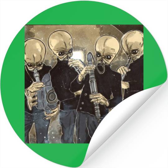 Cantina Band Mos Eisley Stickers