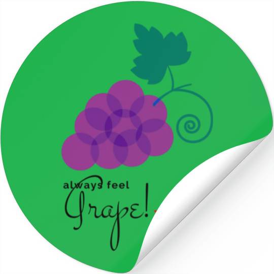 Feel Grape X Great Stickers