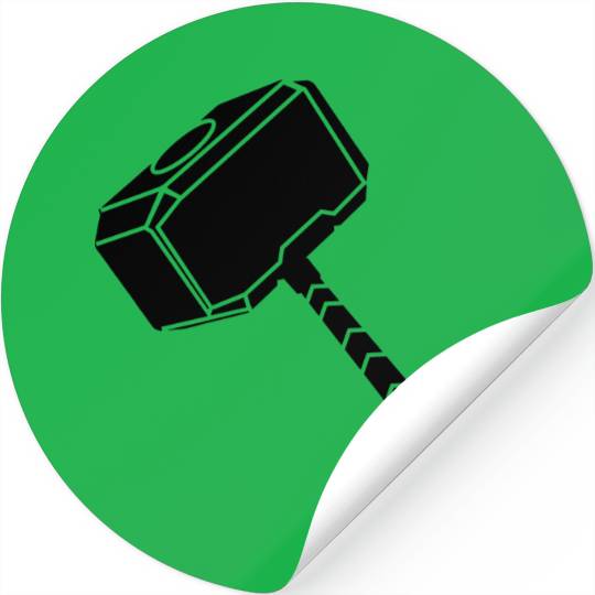 Thor hammer Stickers