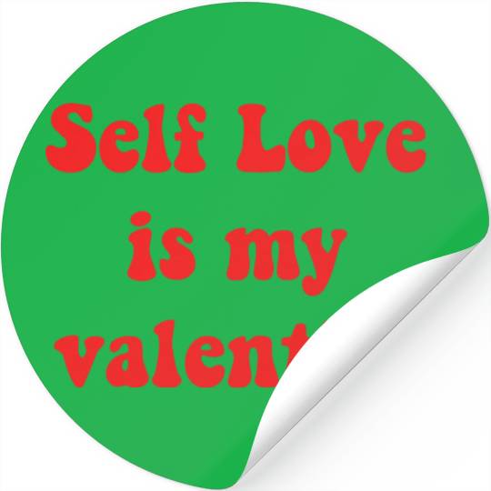 Self love is my valentine cute summer stars Stickers