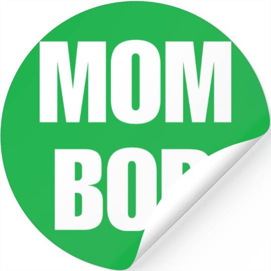 Mom Bod Popular Gym Workout Quote quote Stickers