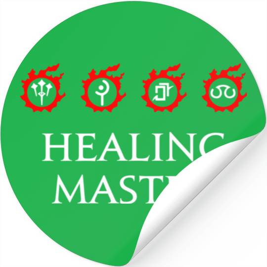 Healing Master For Warriors of Light Darkness Stickers