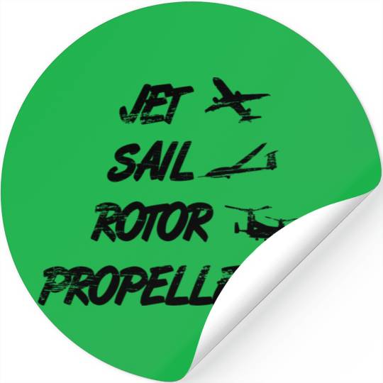 Funny Aircraft Lover Stickers