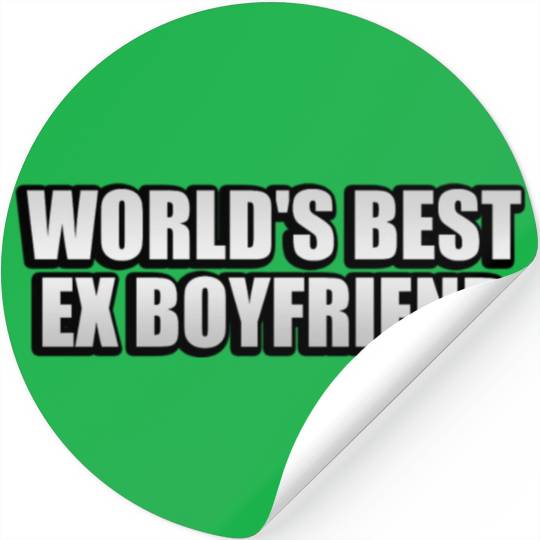 World s Best Ex Boyfriend Stickers