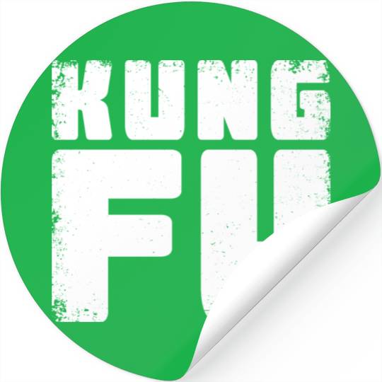 Vintage Kung Fu | Kung Fu Martial Art Stickers