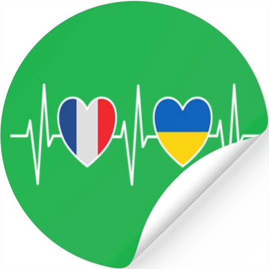 France T ShirtFrance And Ukraine Stickers