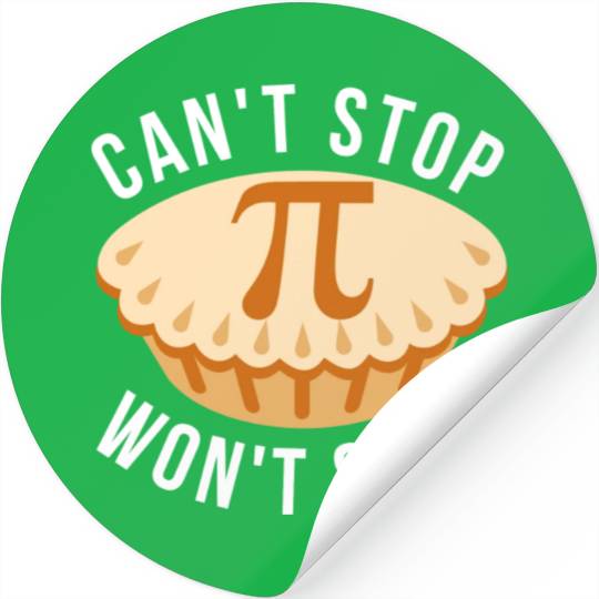 Pi Day Stickers