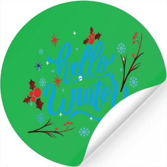 Hello Winter Stickers