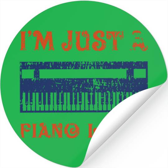 Piano Lover Stickers