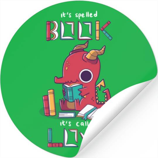 Book Lover 1 Stickers