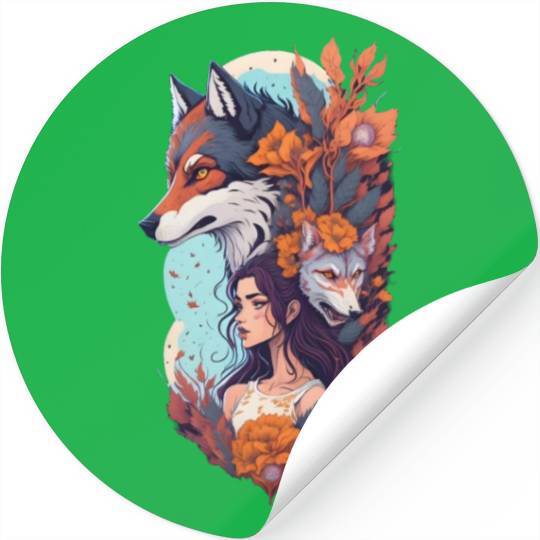 Shewolfdaughter Shewolf daughter Stickers