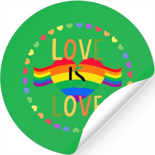 Love is Love - Pride Design - LGBT Stickers