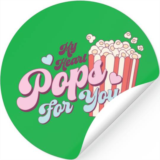 Retro Valentine nostalgia Stickers