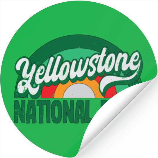 YStone NationaPark Rainbow Stickers