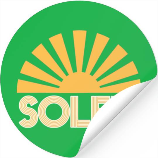 Soleil The Sun Stickers