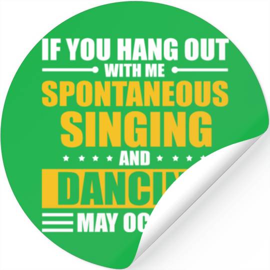 Hilarious Dramaturgy Performers Drama Operatic Stickers