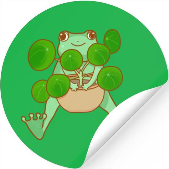 Frog Plant Therapy Stickers