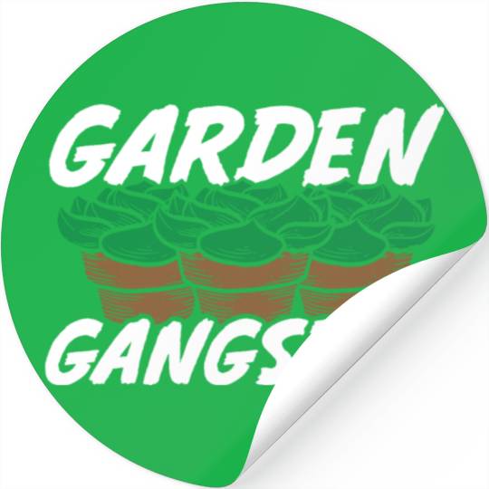Garden Gangster Stickers