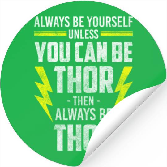 Thor Valhalla God Celtic Stickers