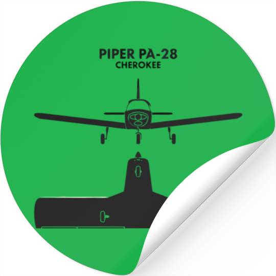 Piper PA 28 Cherokee Aircraft Stickers