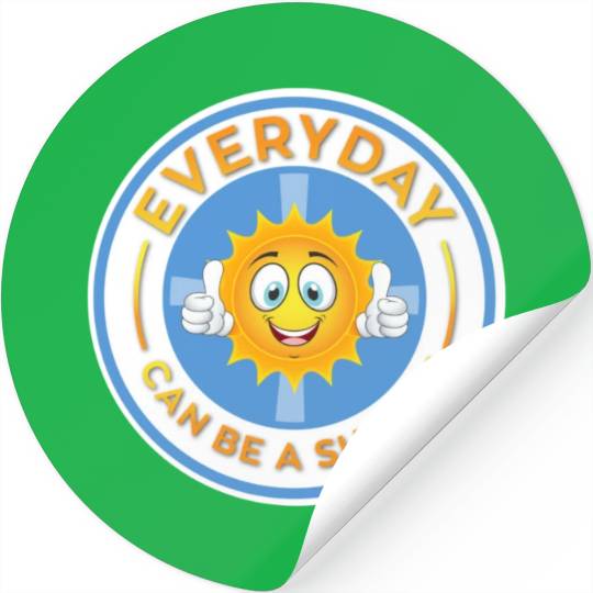 EVERYDAY CAN BE A SUNDAY! Stickers