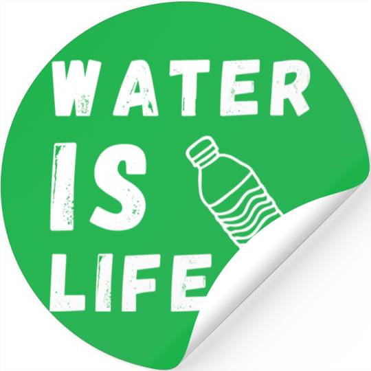 Water Is Life Save Water Save The Planet Earth Stickers