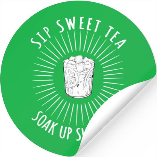 Great Sweet Tea Lover Gift Stickers