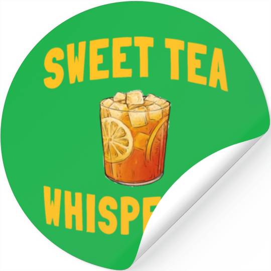 Funny Sweet Tea Whisperer Outfit Stickers