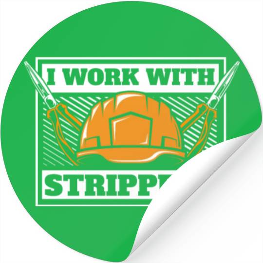 Electrician Funny Construction Electrician Stickers