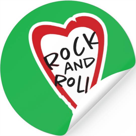 Rock and roll Lover Stickers