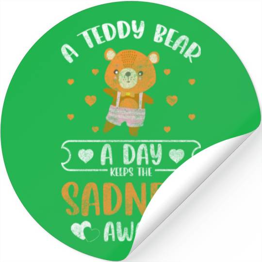 Teddy Bear Protector Bear Stickers