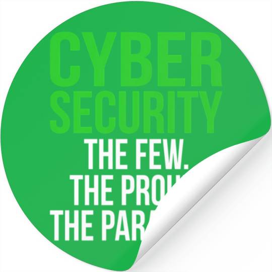 Cyber Security Computer It Tech Software Programme Stickers