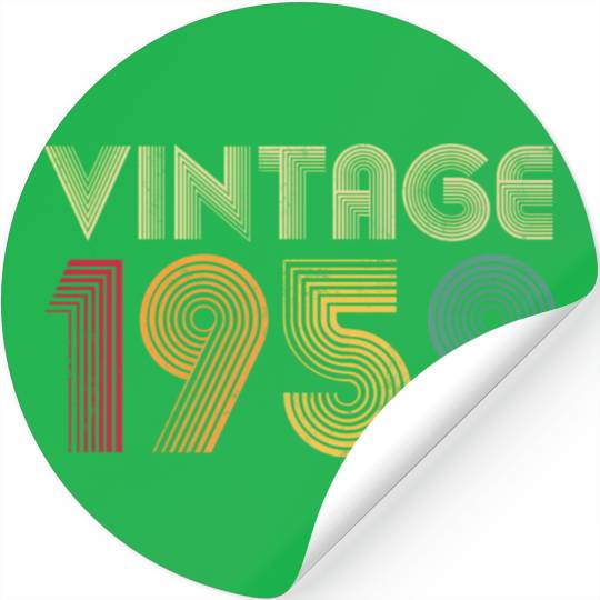 64Th 1959 Mom Dad Stickers