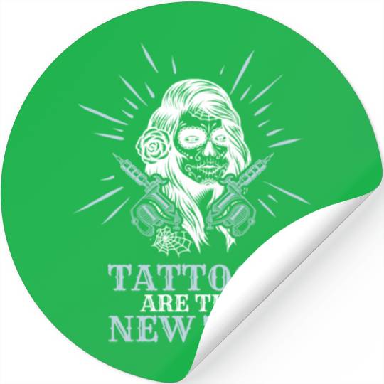 Tattoos Are The New Tan Tattoo Tattooed Stickers