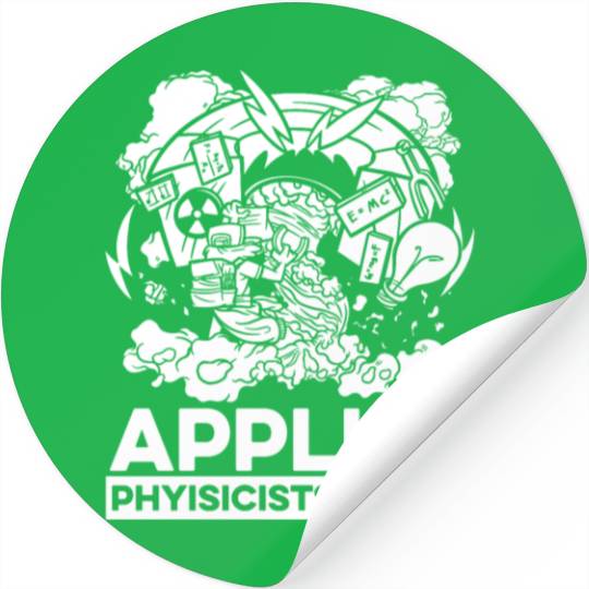 Physics Physicist Applied Physics Stickers