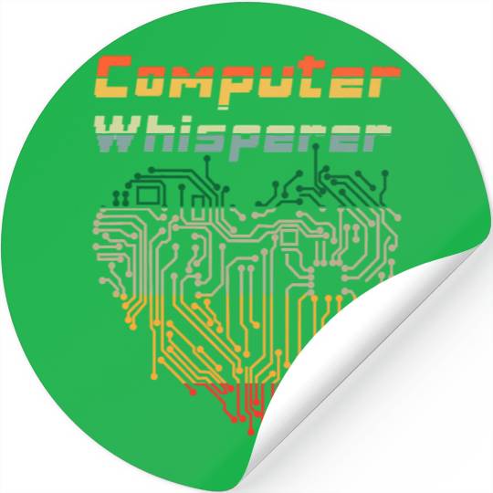 Computer Circuit Technician Programmer Or Coder Stickers